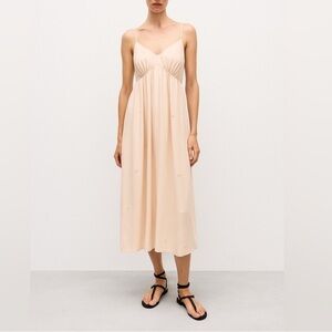 NWT MANGO Beaded Strap Dress